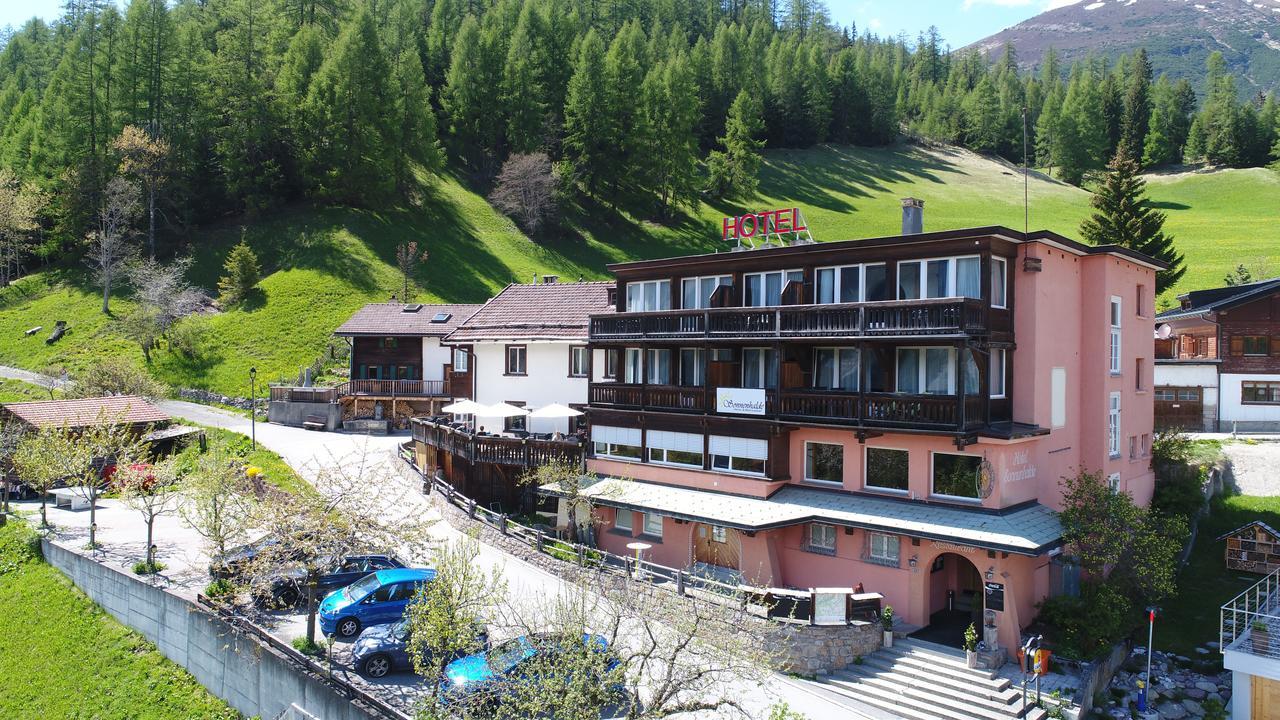 Hotel Sonnenhalde Wiesen Exteriör bild