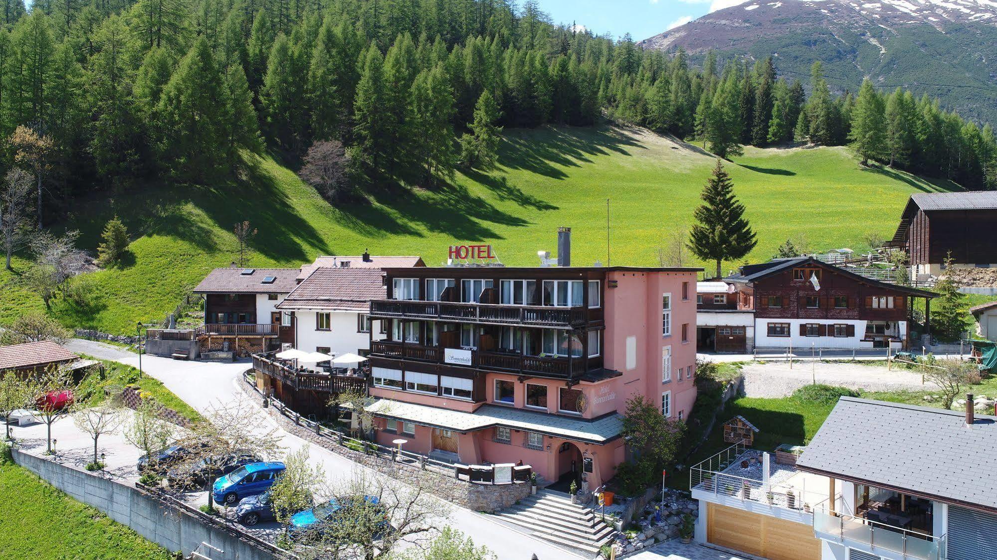 Hotel Sonnenhalde Wiesen Exteriör bild
